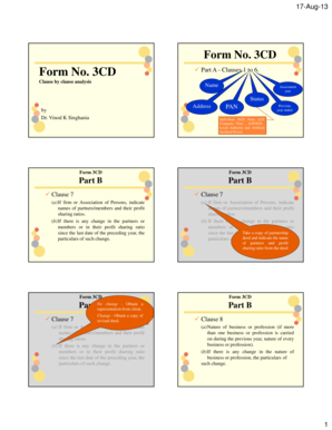 Form 3CD Tax Audit Report