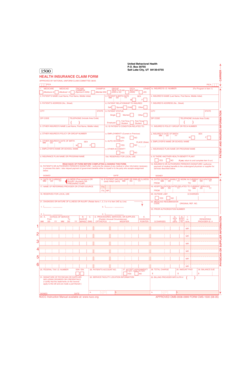 Health Insurance Claim Form