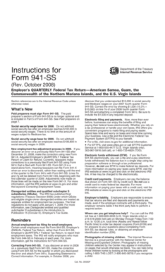 Instructions for Form 941-SS