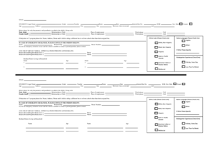 Student Information Form