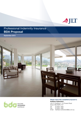 Website proposal - JLT proposal form - Building Designers Australia - mydesigner net