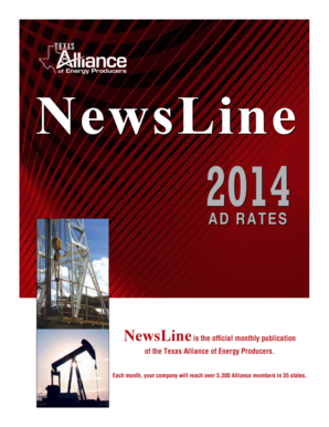 Ad rates - Texas Alliance - texasalliance