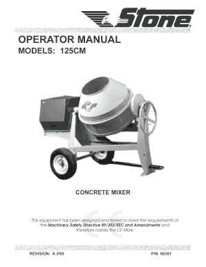 Equipment Safety and Operating Instructions