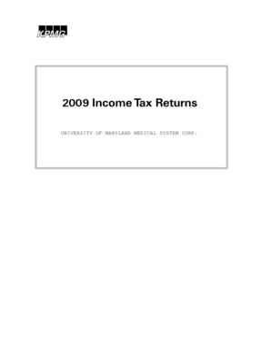 IRS Form 990 2009