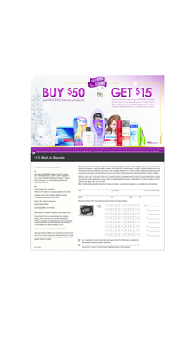 P&G Holiday Beauty Rebate Form