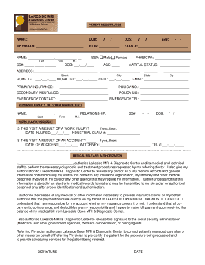 Patient Registration Form