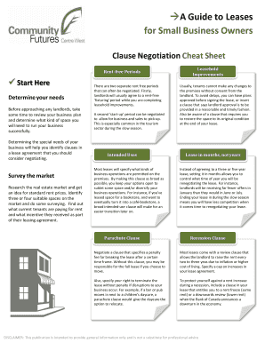 Fillable Online A Guide to Leases Fax Email Print - pdfFiller