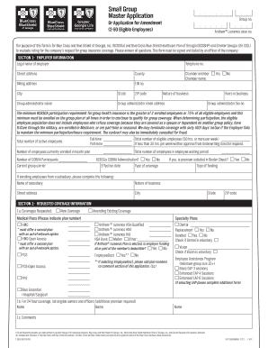Small Group Master Application
