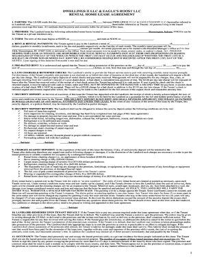 Rental Home Lease Agreement