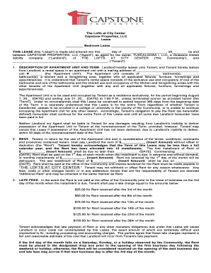 Residential Lease Agreement