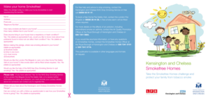 Smokefree Homes Pledge Form