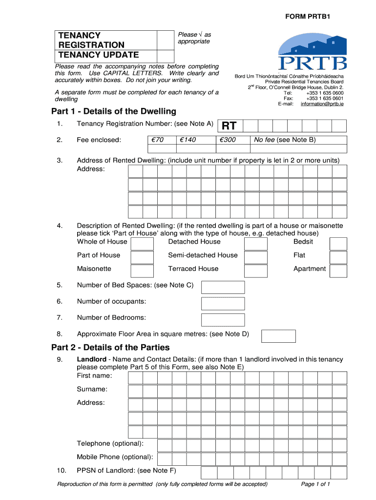 rtb registration form Preview on Page 1