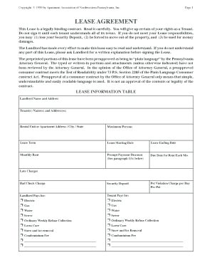 BLEASE AGREEMENTb - Apartment Association of Northwestern bb