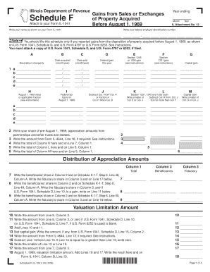 Illinois Schedule F Attachment