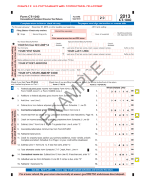 Connecticut Resident Income Tax Return