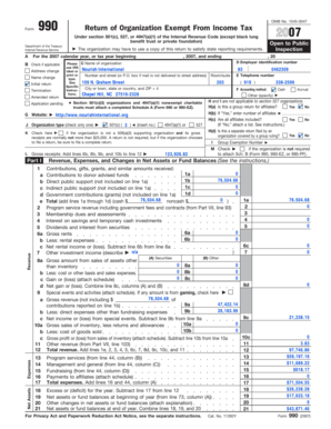 Form 990 Return of Organization Exempt From Income Tax