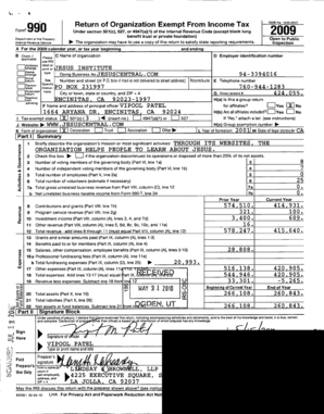 IRS Form 990 2009