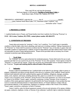 Residential Rental Agreement