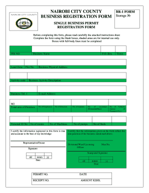 nairobi county business permit