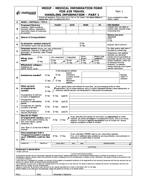 Medical clearance for work - malaysia airlines pregnant