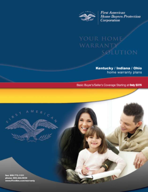 First American Home Warranty Plan