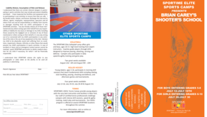 SPORTIME Elite Liability Waiver and Release Form