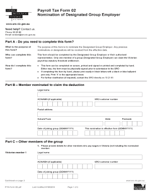 Victorian Payroll Tax Form 02