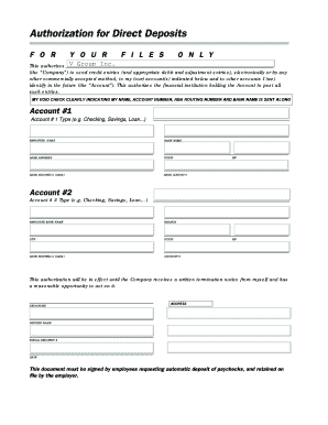 25 printable direct deposit form intuit templates fillable samples in pdf word to download pdffiller