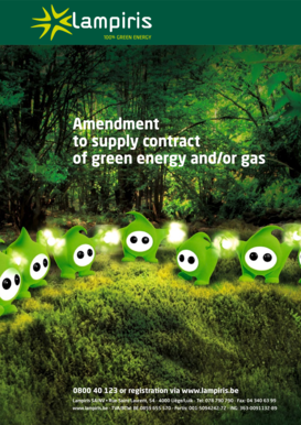 Amendment to Supply Contract for Green Energy and/or Gas