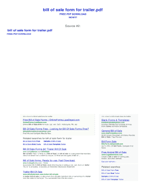 Bill of sale form for trailer - Bing - pdfdirpp.com