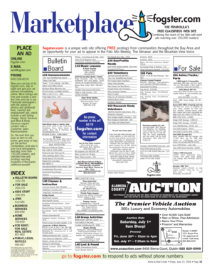 Fogster.com Classifieds Ad Form