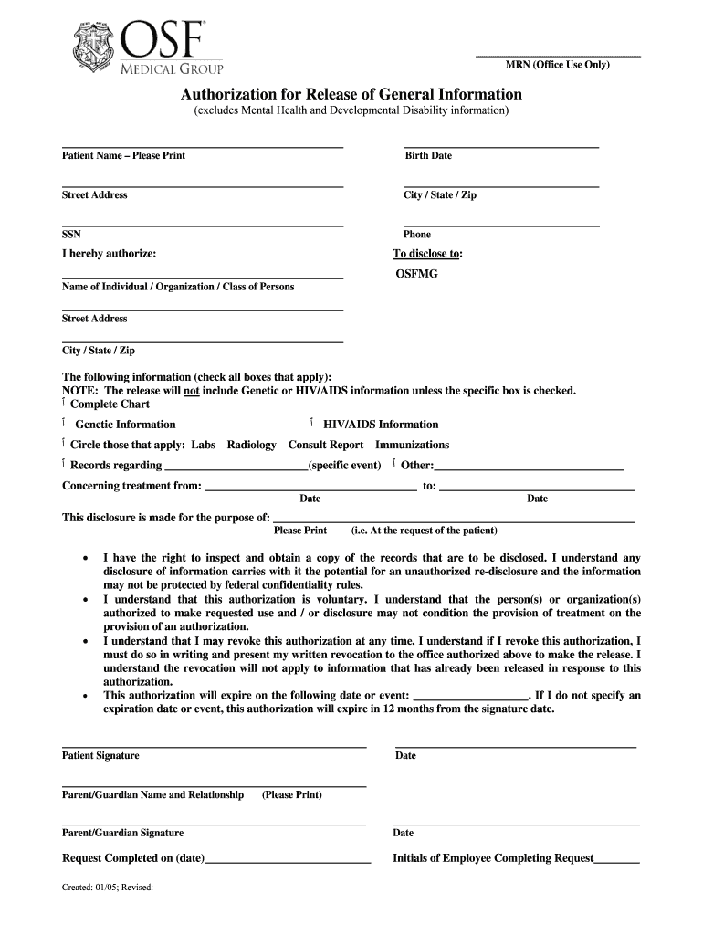 Osf Doctors Note - Fill Online, Printable, Fillable, Blank  pdfFiller Within Hospital Note Template