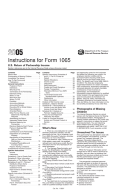 Instructions for Form 1065