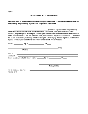 Promissory Note Agreement