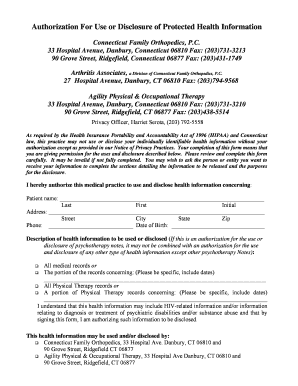 HIPAA Authorization Form