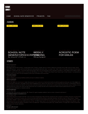 editable best fake doctors notes free fill print download free doctor note generator