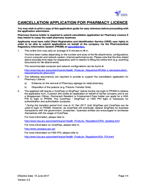 drug licence cancellation letter format