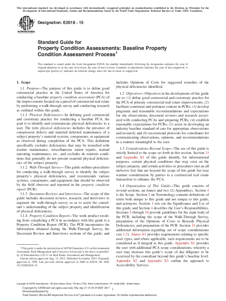 astm e2018 15 pdf Preview on Page 1.