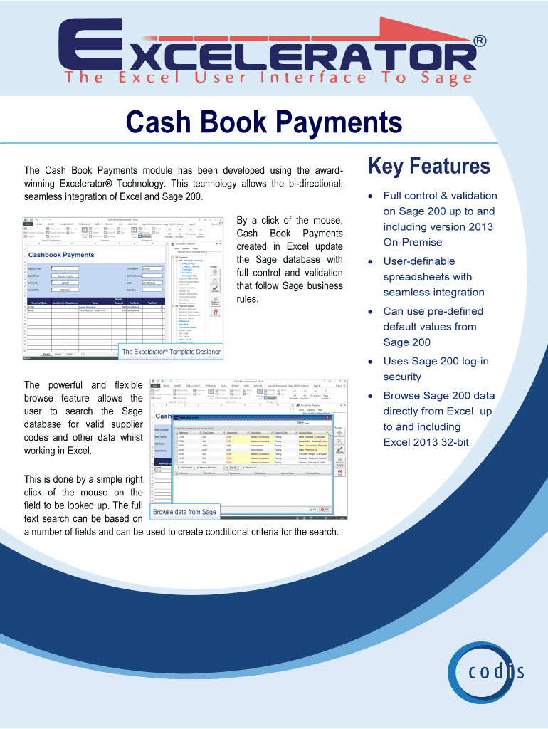 Fillable Online Cash Book Payments Fax Email Print pdfFiller