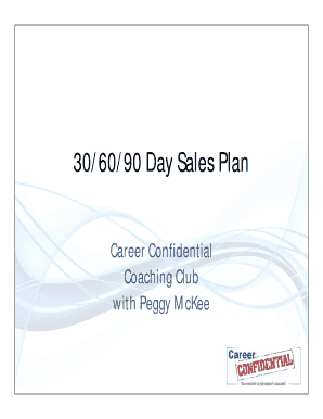 30 60 90 Day S Plan Fill Online Printable Fillable Blank Ideally