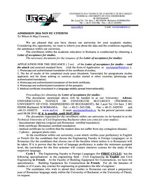 Fillable Online Universitatea Tehnica De Constructii Bucuresti Facultatea De Geodezie Fax Email Print Pdffiller
