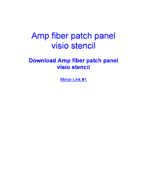 Patch panel visio stencil free download