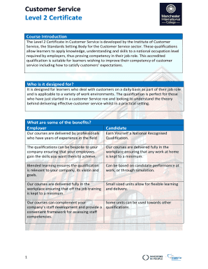 Fillable Online Level 2 Certificate Fax Email Print - pdfFiller