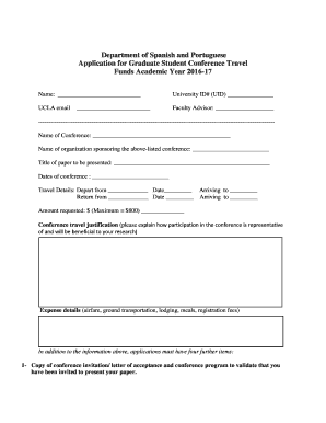 conference report template word