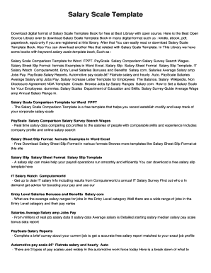 salary format scale template pdf