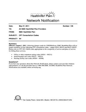 Fillable Online All BMC HealthNet Plan Providers Fax Email Print ...
