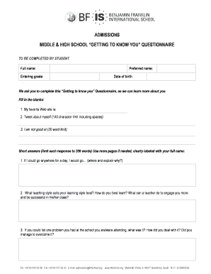 Form preview