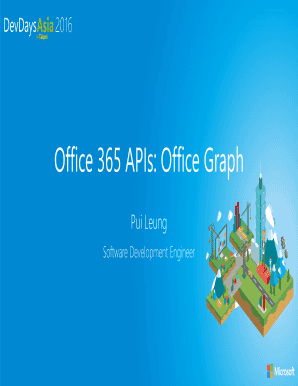 Fillable Online Office 365 APIs: Office Graph Fax Email Print - pdfFiller