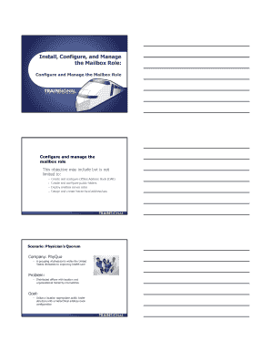 Fillable Online Install, Configure, and Manage Fax Email Print - pdfFiller