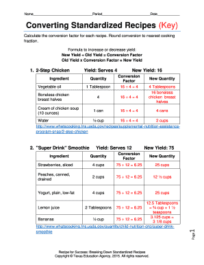 standard recipe format microsoft word fill out print recipe standard format